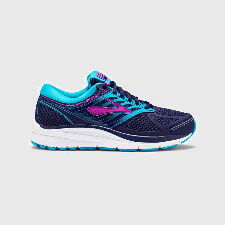 Brooks Women's Addiction 13 Road Running Shoes Singapore - Multicolor (16502-MJLB)